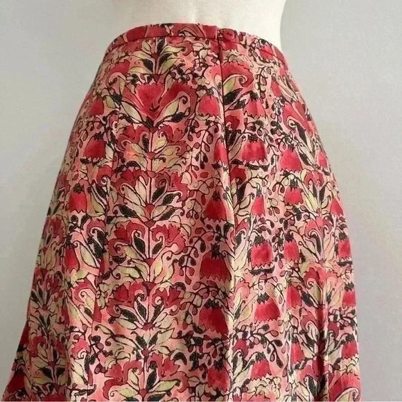 Peruvian Connection Maxi Skirt 100% Pima Cotton Peru Sz 8 - Picture 3 of 6